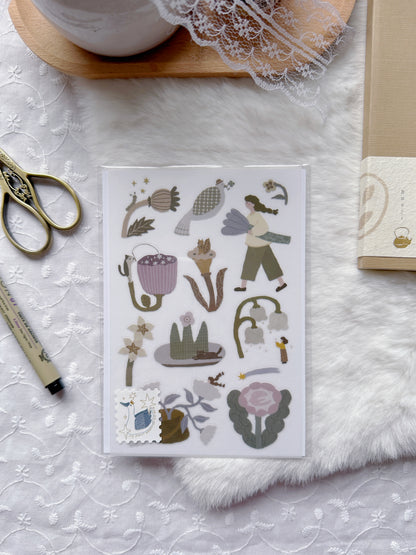 Ivy Snow - Pastoral Poetry | Transfer Sticker