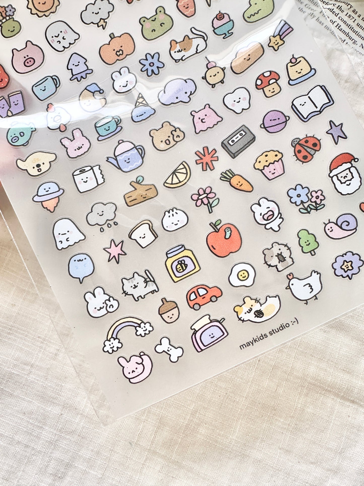 (NEW) Maykids Emoji 4 | Sticker Sheet