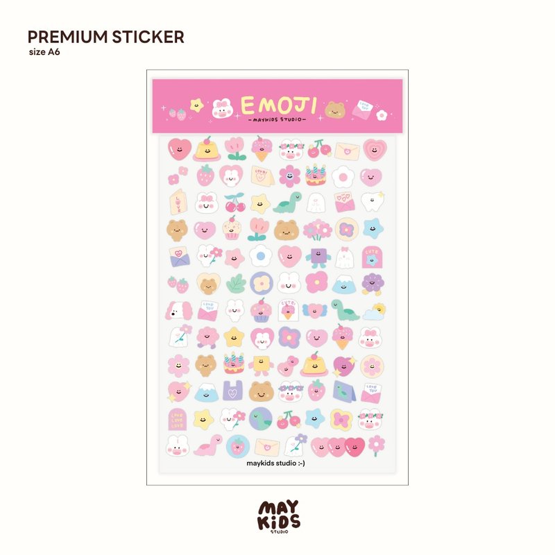 (NEW) Maykids Emoji 6 | Sticker Sheet