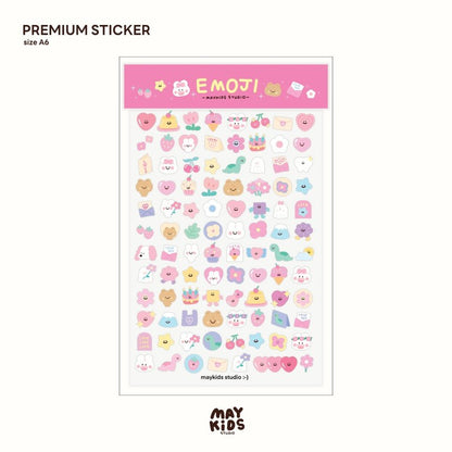 (NEW) Maykids Emoji 6 | Sticker Sheet