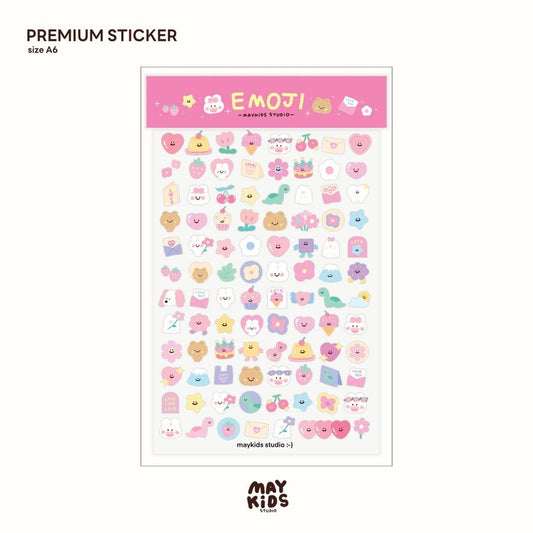 (NEW) Maykids Emoji 6 | Sticker Sheet