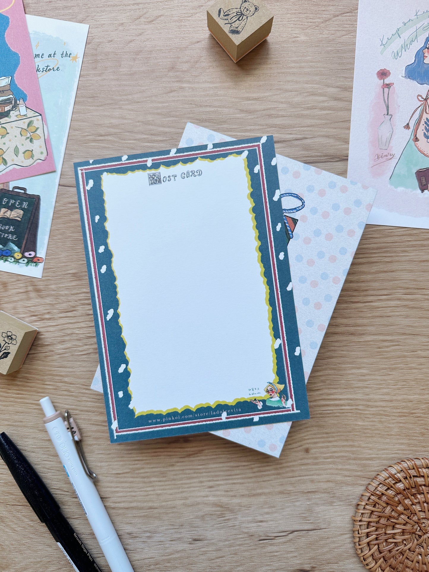 With love | Postcard