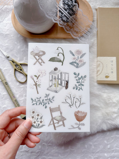 Ivy Snow - The Afternoon's Garden | Transfer Stickers (set of 2)
