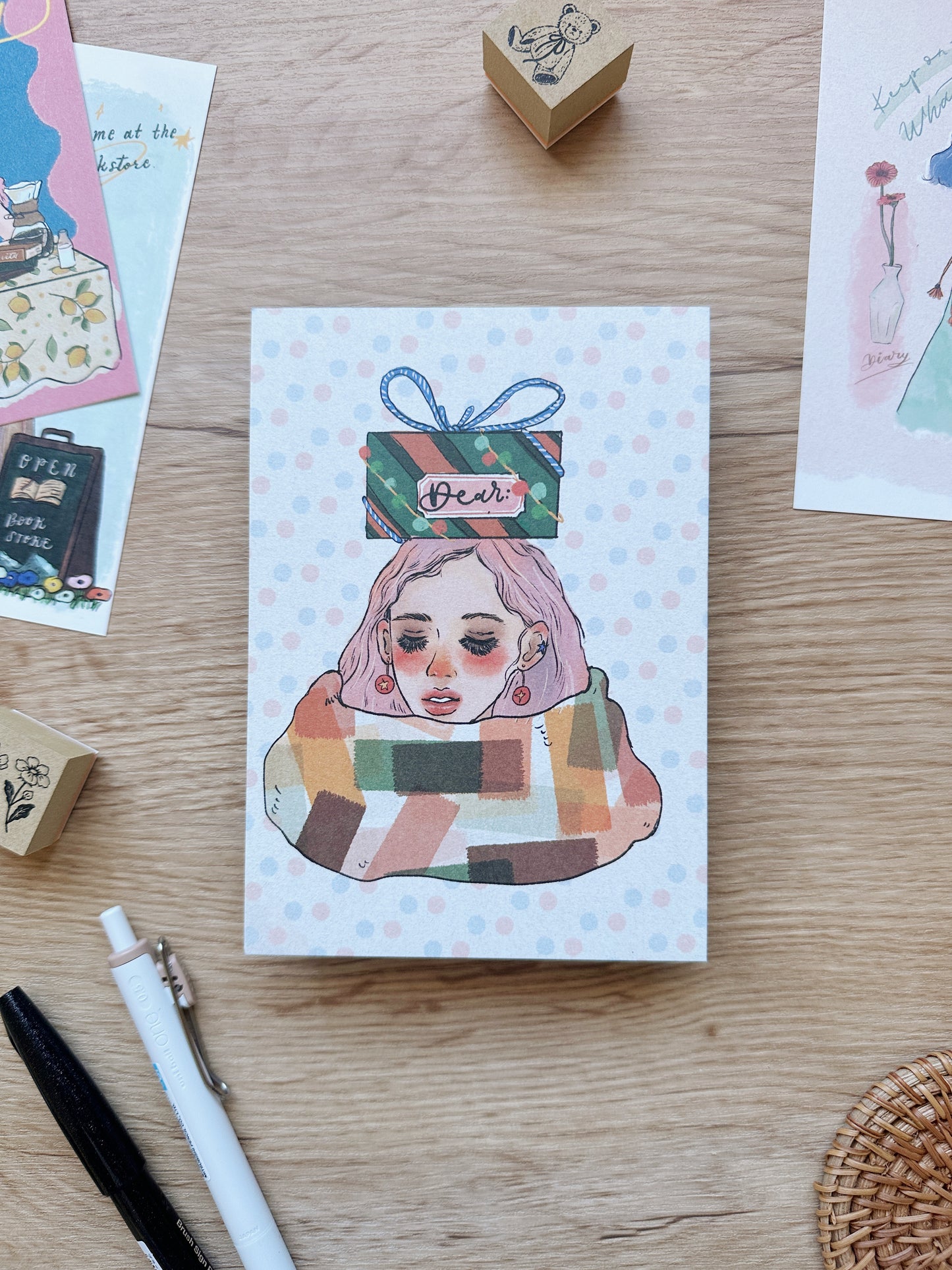 With love | Postcard