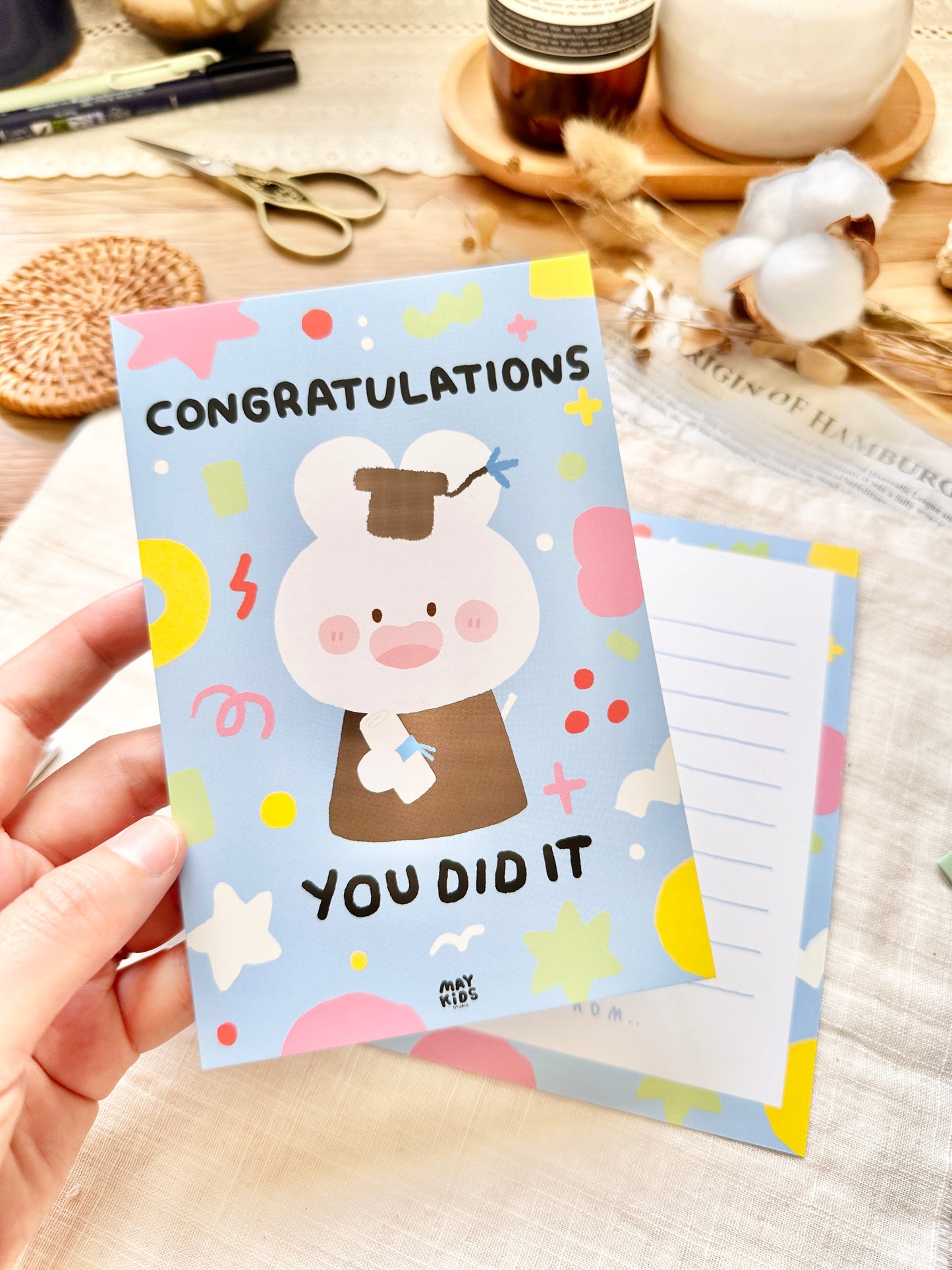 (NEW) Maykids Congratulations | Postcard