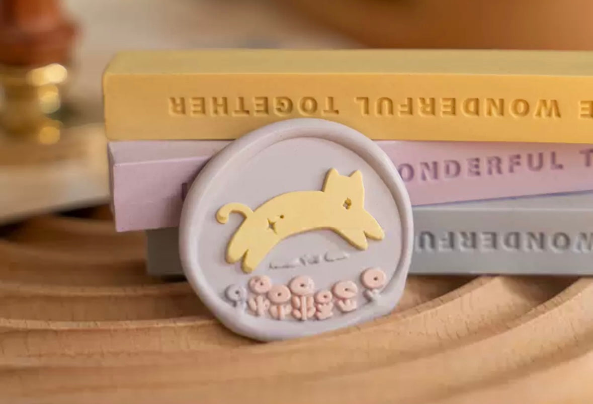 Happy Cat | Wax Seal Stamp