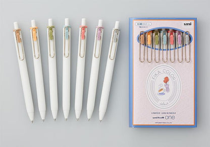 Uni-Ball One Gel Pen FIKA Color - 0.5mm - 7 Colors