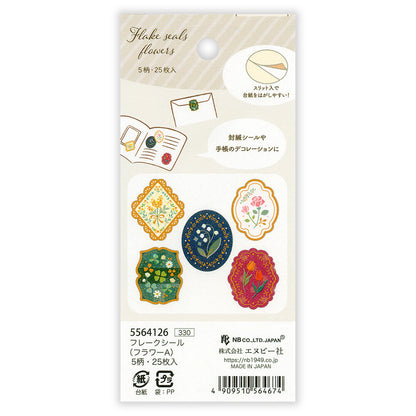 (NEW) NB Co. Ltd - Flower Stamps | Sticker Flakes