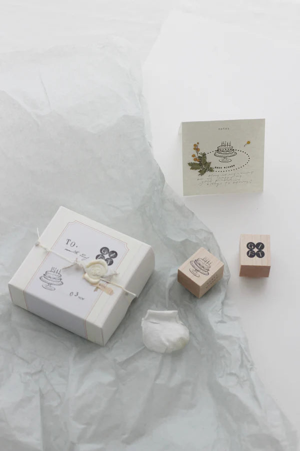 (NEW) Nyret Vol 9 Postcard Series - Joy | Rubber Stamp