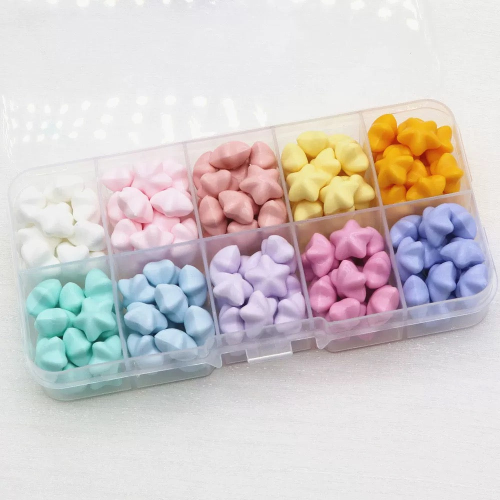 Macaron Wax Seal Beads (with box) - 10 colors