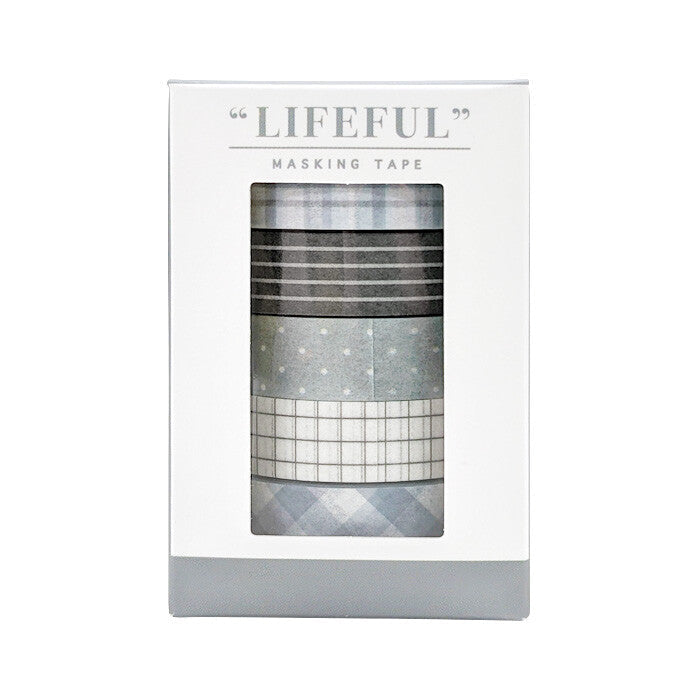 checkers, washi tape, Japan, nz, New Zealand, Mind Wave, cute, lifefull, monotone, black, white