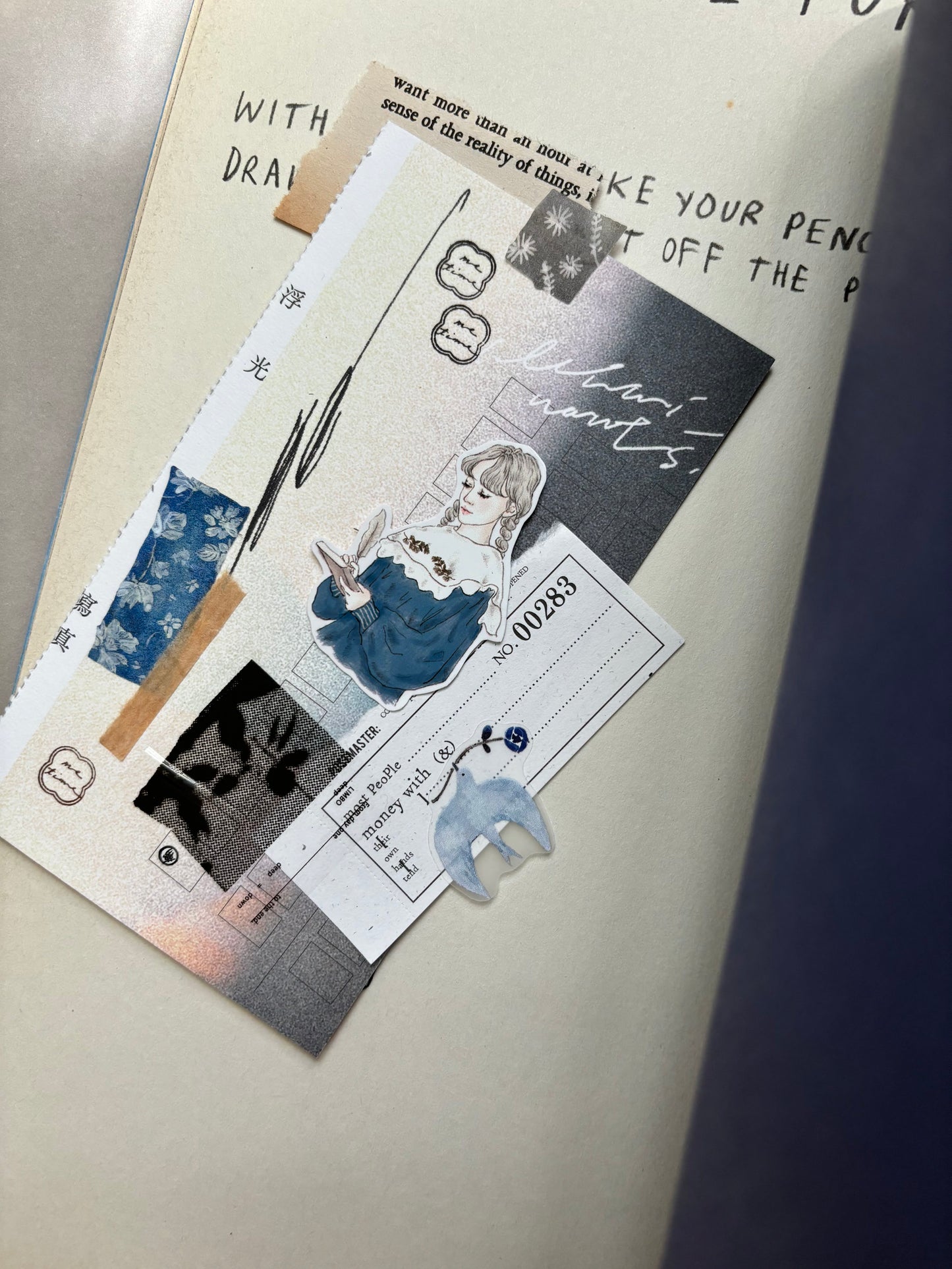 (NEW) Pion - Cloth | Kiss Cut 5cm Washi Tape