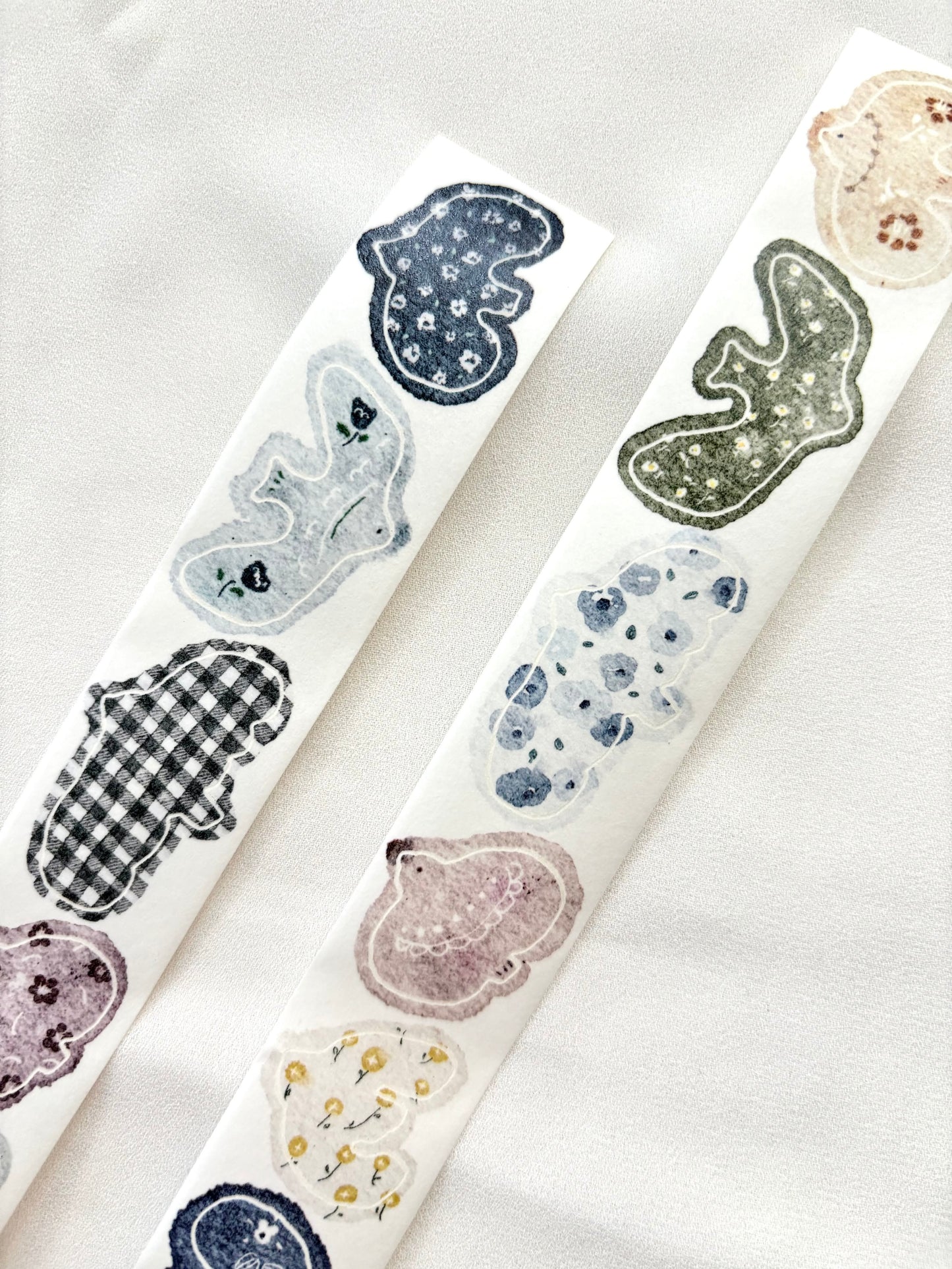 (NEW) Pion - Flying Birds | Kiss Cut 2.5cm Washi Tape
