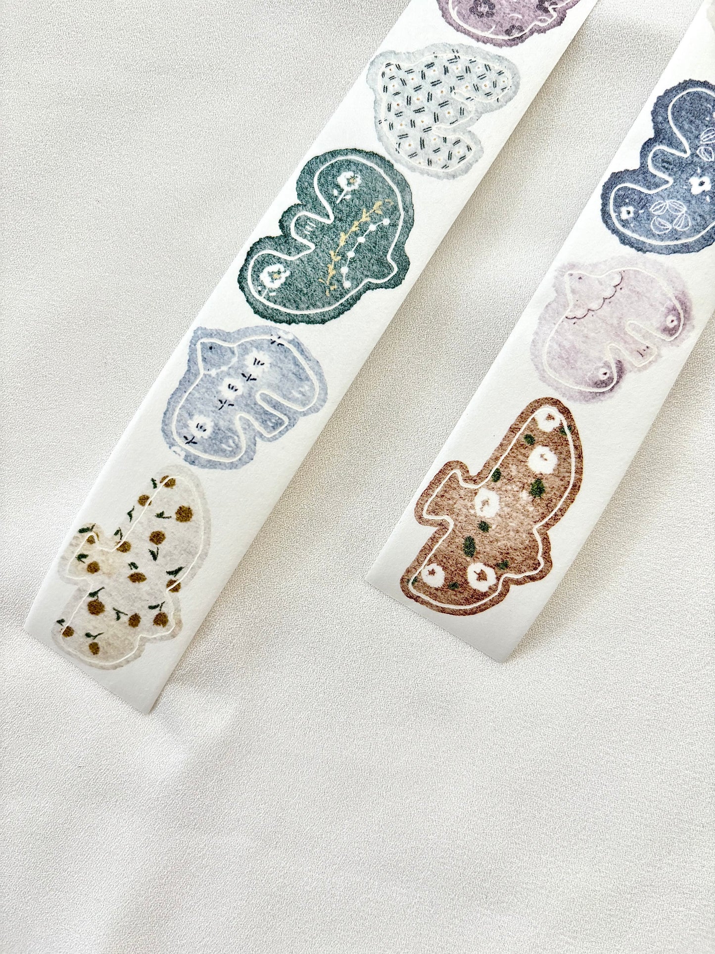 (NEW) Pion - Flying Birds | Kiss Cut 2.5cm Washi Tape