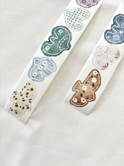 (NEW) Pion - Flying Birds | Kiss Cut 2.5cm Washi Tape