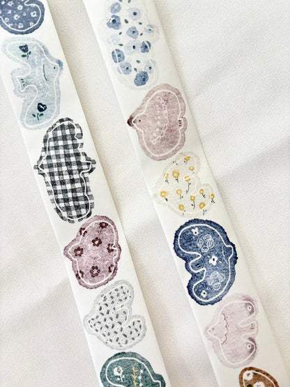 (NEW) Pion - Flying Birds | Kiss Cut 2.5cm Washi Tape