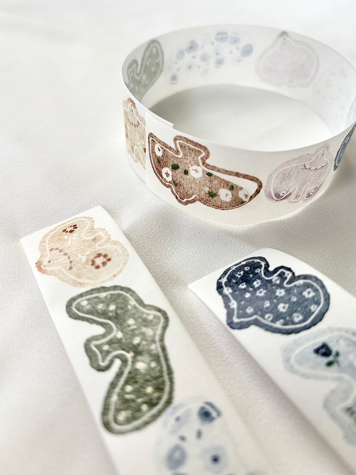 (NEW) Pion - Flying Birds | Kiss Cut 2.5cm Washi Tape