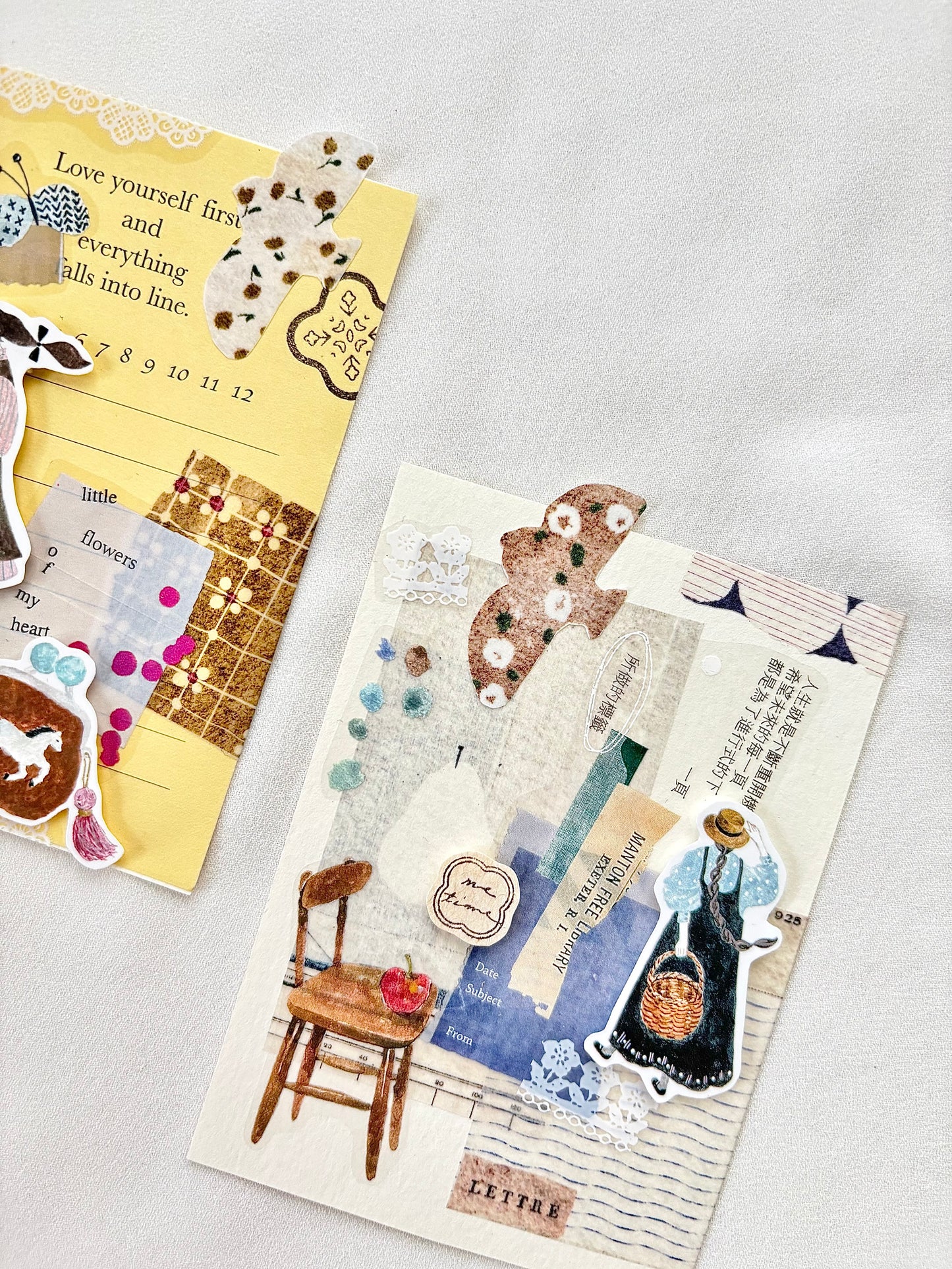(NEW) Pion - Flying Birds | Kiss Cut 2.5cm Washi Tape