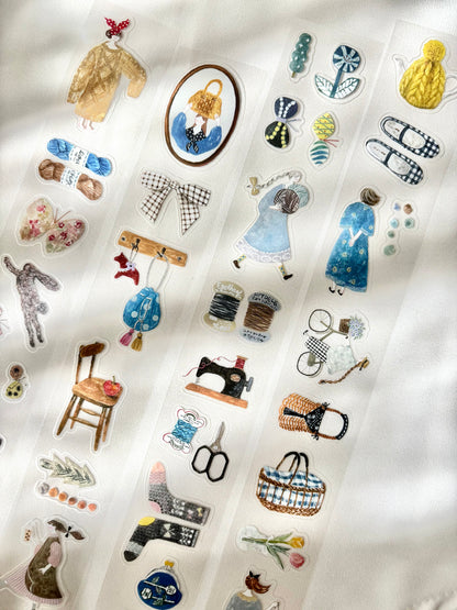 (NEW) Pion - Fabric | 3.5cm Kiss Cut PET Tape