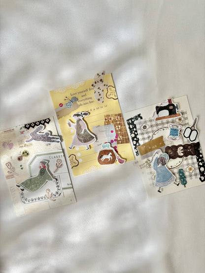 (NEW) Pion - Fabric | 3.5cm Kiss Cut PET Tape