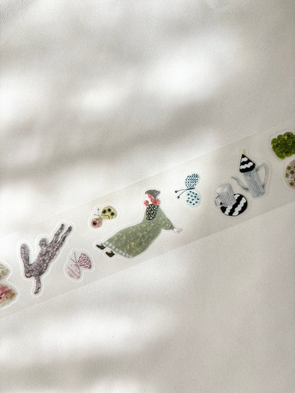(NEW) Pion - Fabric | 3.5cm Kiss Cut PET Tape