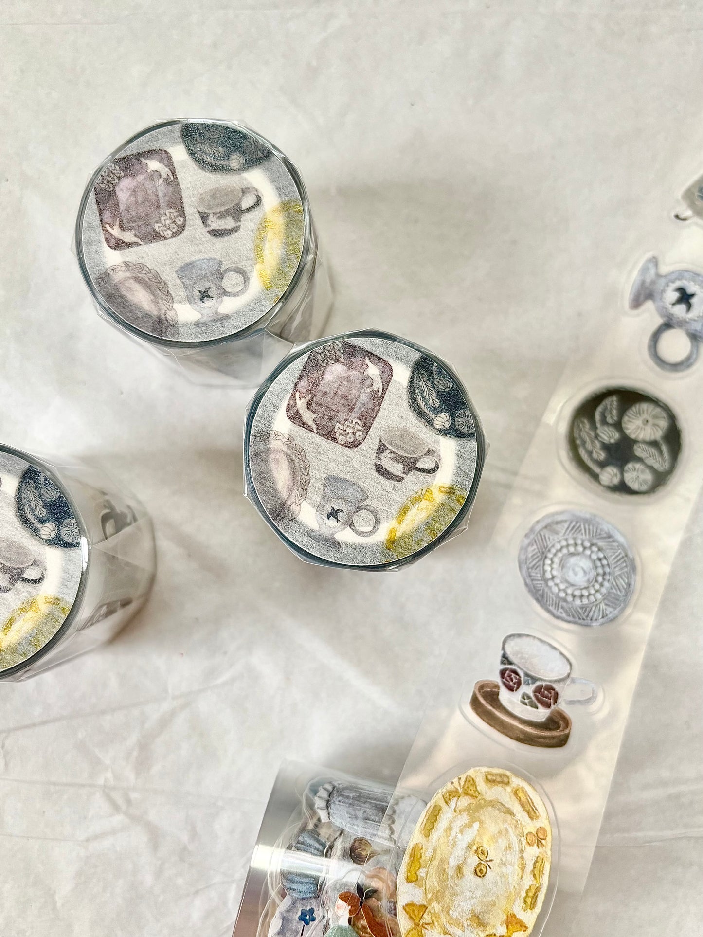 (NEW) Pion - Pottery | 3.5cm Kiss Cut PET Tape