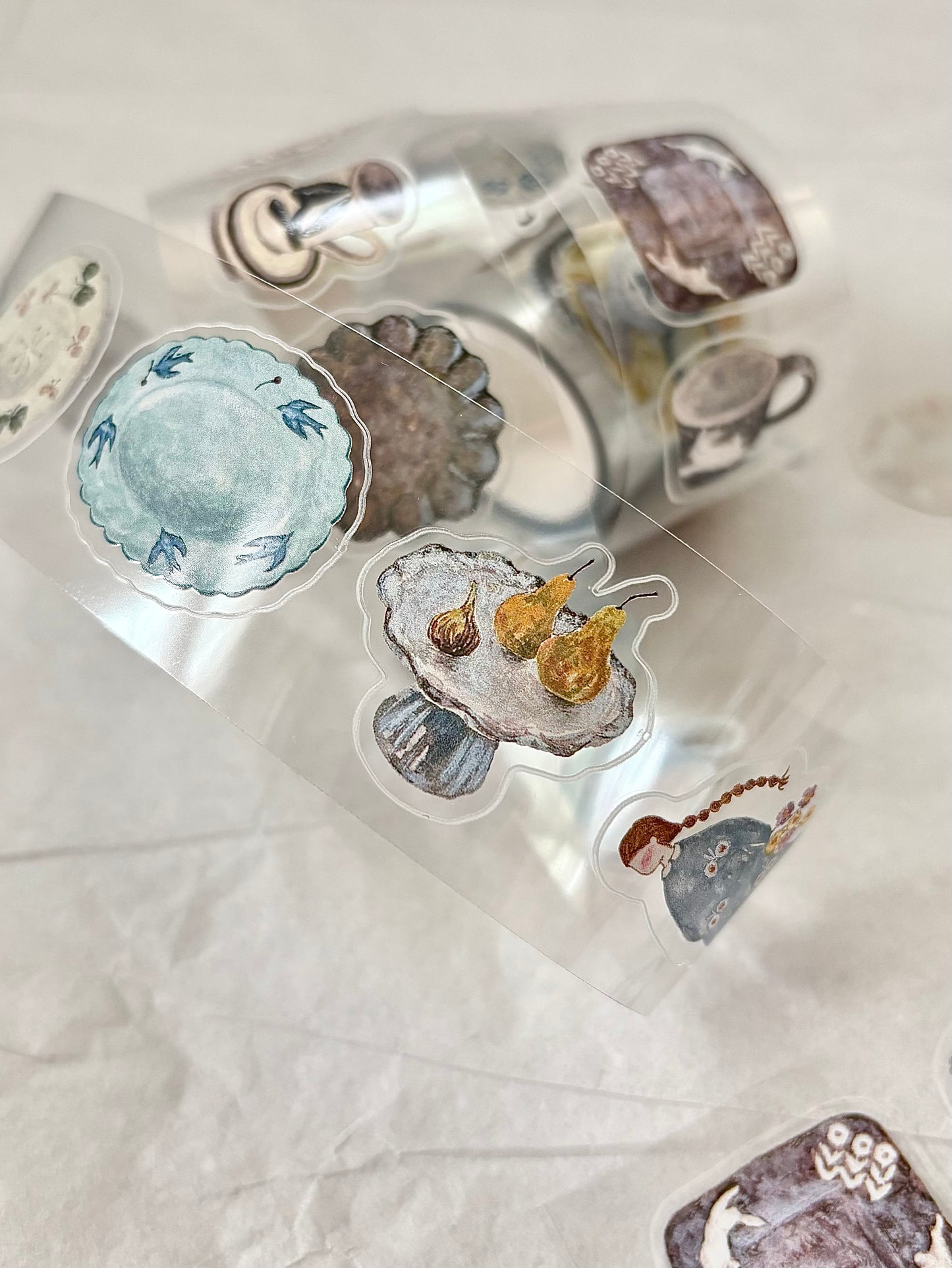 (NEW) Pion - Pottery | 3.5cm Kiss Cut PET Tape