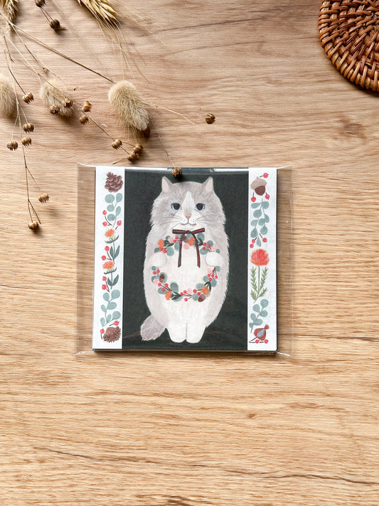 (NEW) Cats Set B | Memo sheets (12 designs)