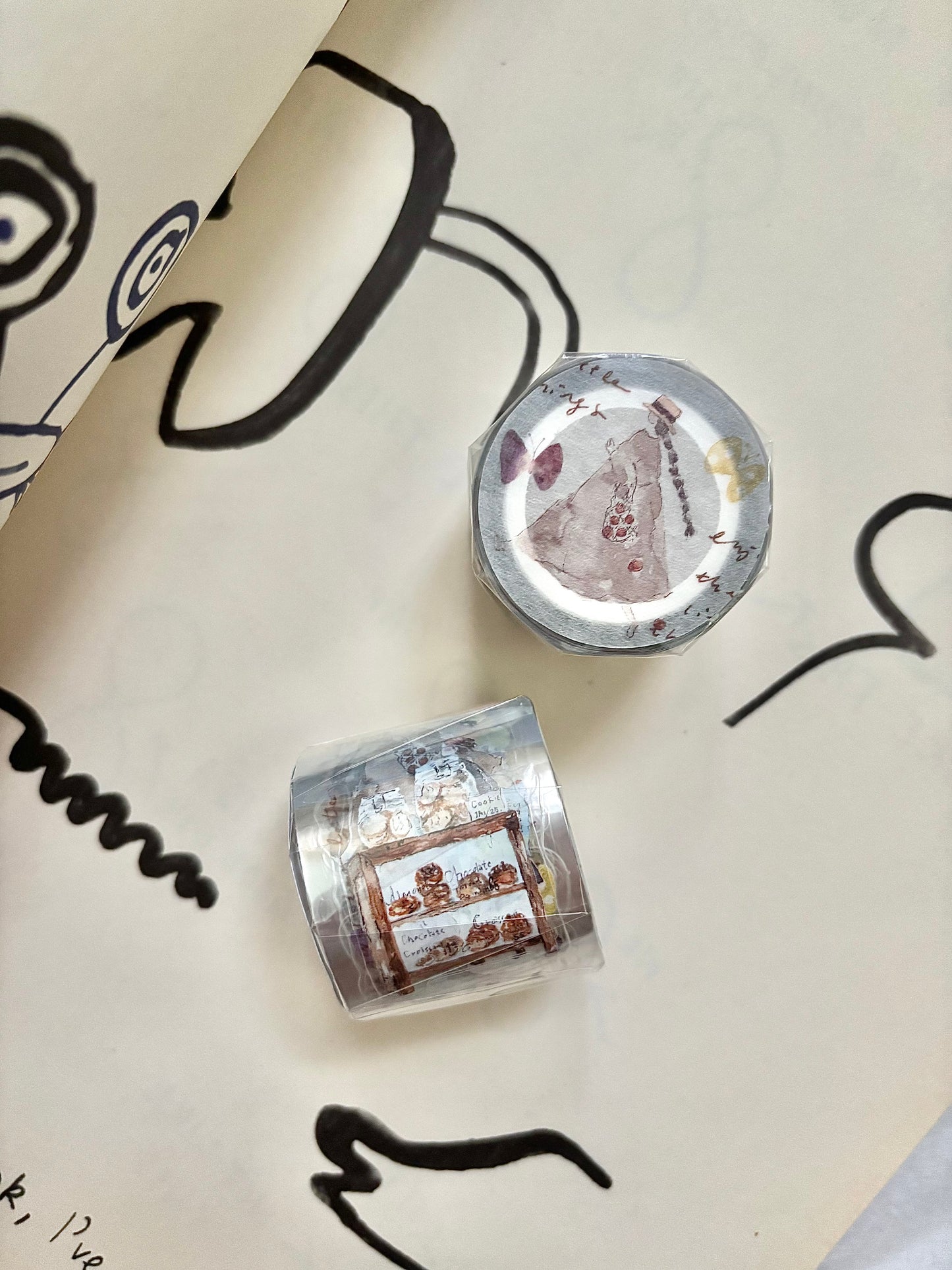 (NEW) Pion - Mini Girl | 3.5cm Kiss Cut PET Tape