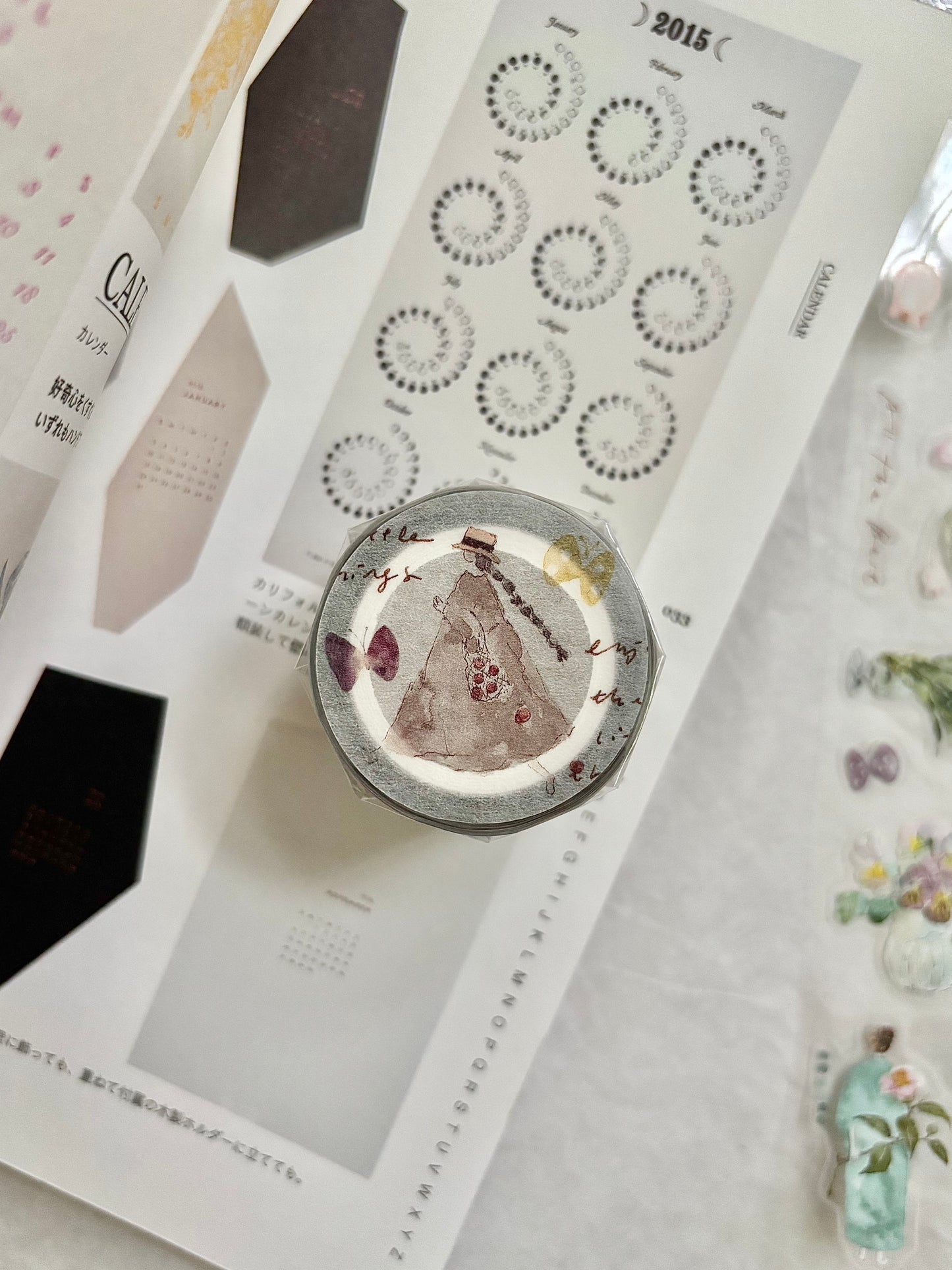 (NEW) Pion - Mini Girl | 3.5cm Kiss Cut PET Tape