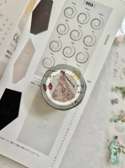 (NEW) Pion - Mini Girl | 3.5cm Kiss Cut PET Tape