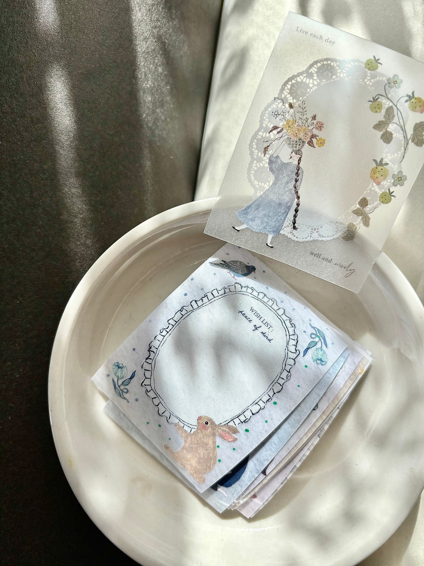 (NEW) Pion - Of The Forest | 4.5cm Vellum Tape Sticker