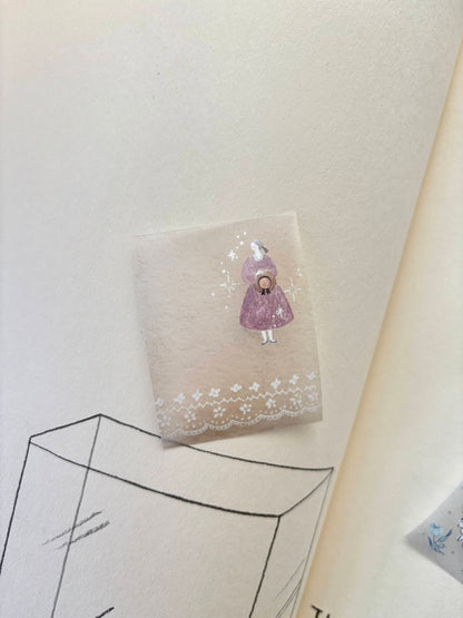 (NEW) Pion - Of The Forest | 4.5cm Vellum Tape Sticker