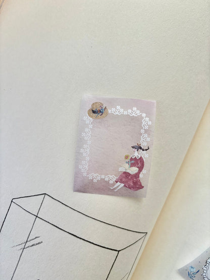 (NEW) Pion - Of The Forest | 4.5cm Vellum Tape Sticker