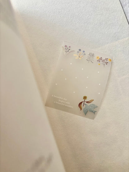 (NEW) Pion - Of The Forest | 4.5cm Vellum Tape Sticker