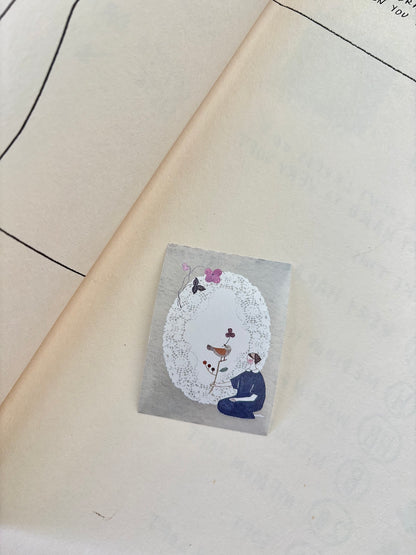 (NEW) Pion - Of The Forest | 4.5cm Vellum Tape Sticker