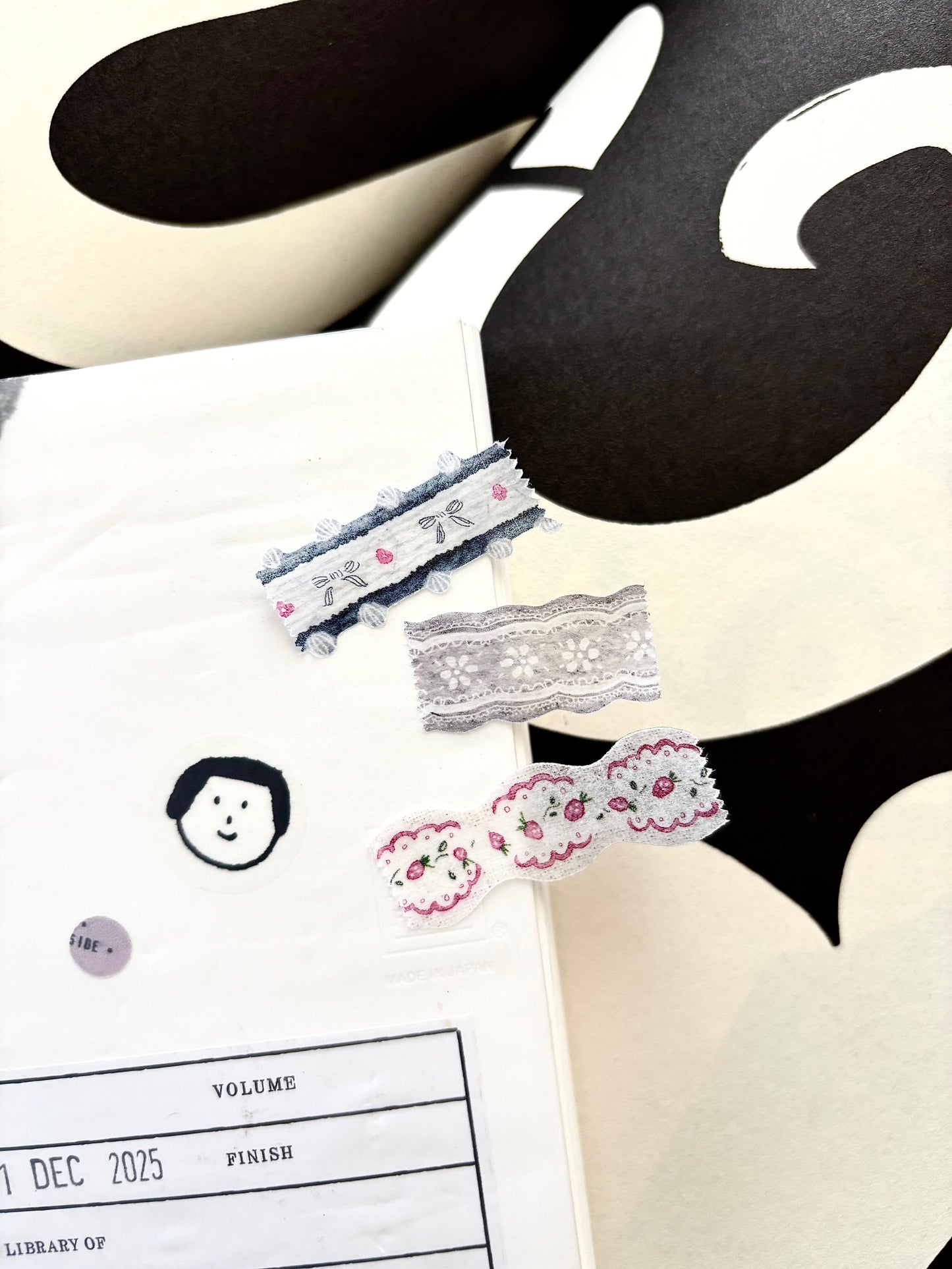 (NEW) Pion - Strawberry | Die-cut Washi Tape