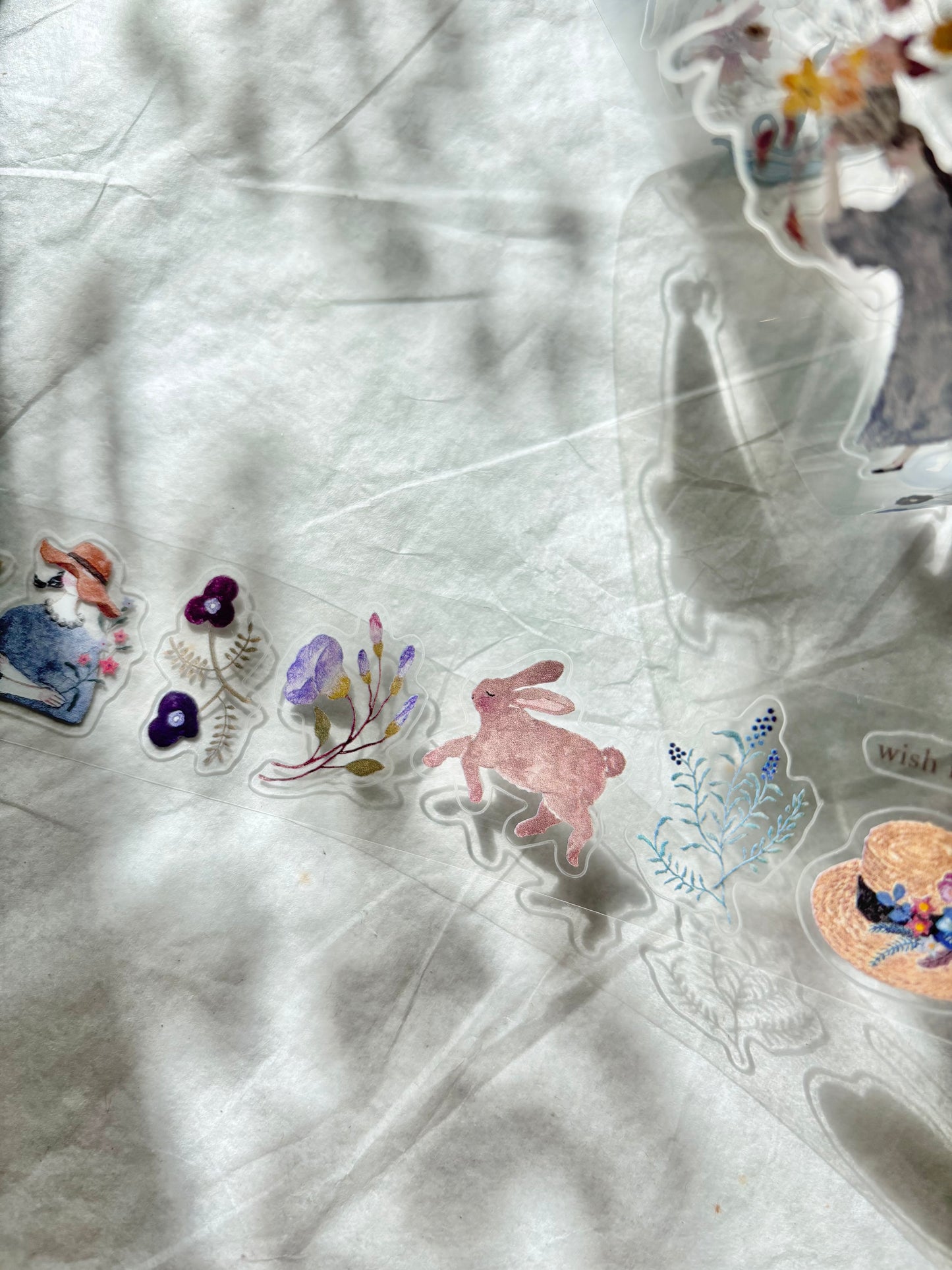 (NEW) Pion - Blooming | 3.5cm Kiss Cut PET Tape