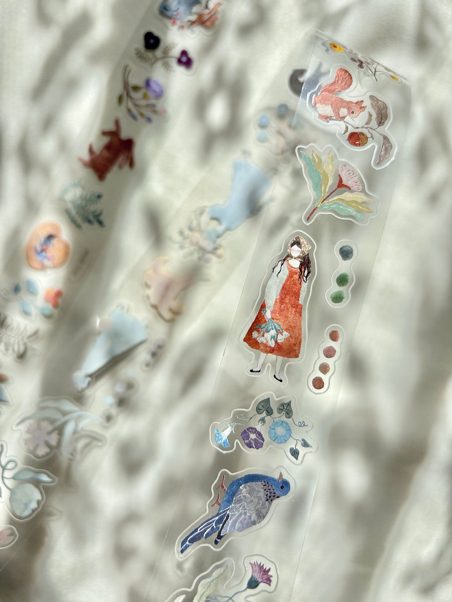 (NEW) Pion - Blooming | 3.5cm Kiss Cut PET Tape