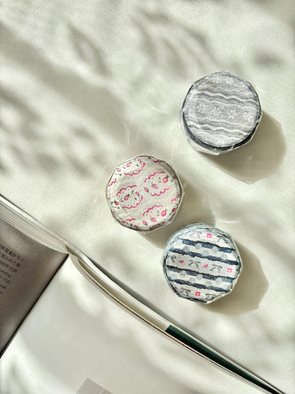 (NEW) Pion - Strawberry | Die-cut Washi Tape