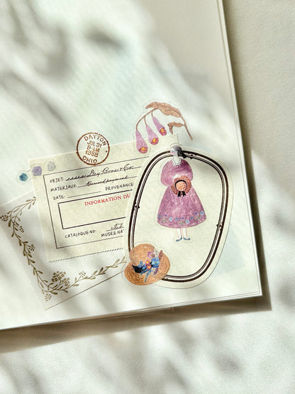 (NEW) Pion - Blooming | 3.5cm Kiss Cut PET Tape