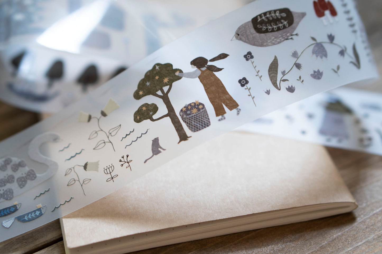 Ivy Snow - In The Forest | PET Tape Stickers