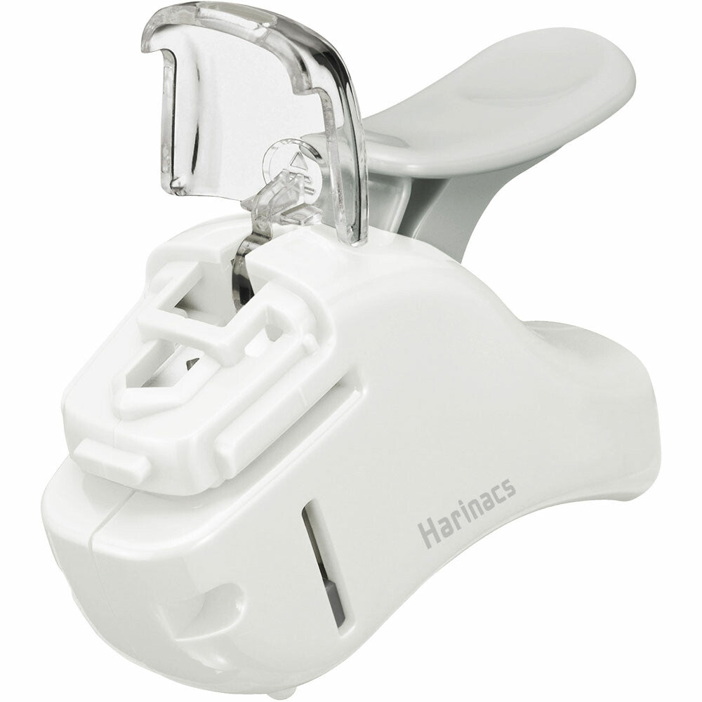 (NEW) KOKUYO Harinacs Stapleless Stapler – Compact - White