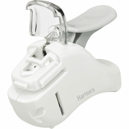 (NEW) KOKUYO Harinacs Stapleless Stapler – Compact - White
