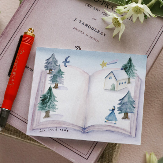 tree, storybook, notepad, memopad, cute, dreamy, japan, house, girl,nz, journal, paper, pad, notebook, hope and letters