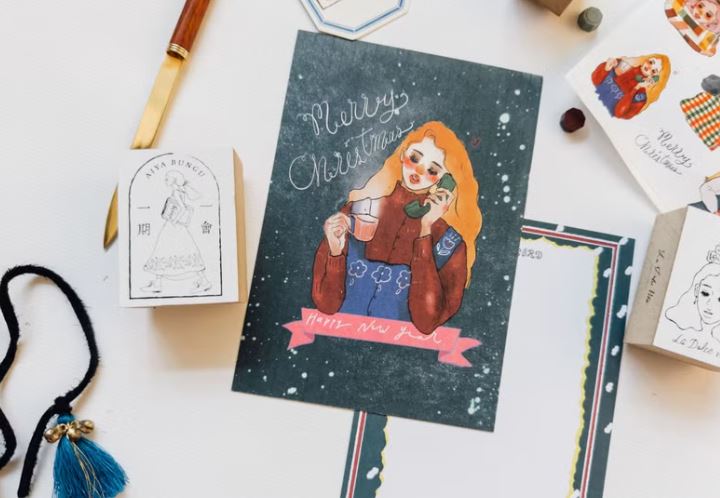 (NEW) LDV A Warm Hello | Christmas Postcard