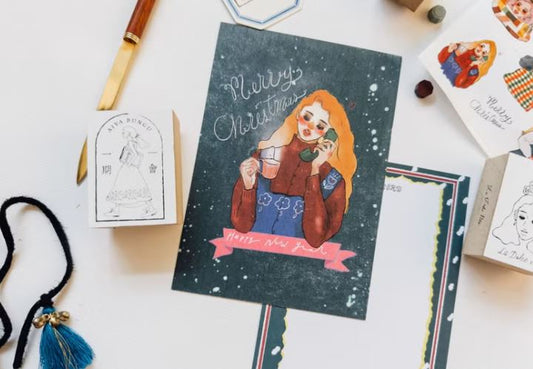 (NEW) LDV A Warm Hello | Christmas Postcard