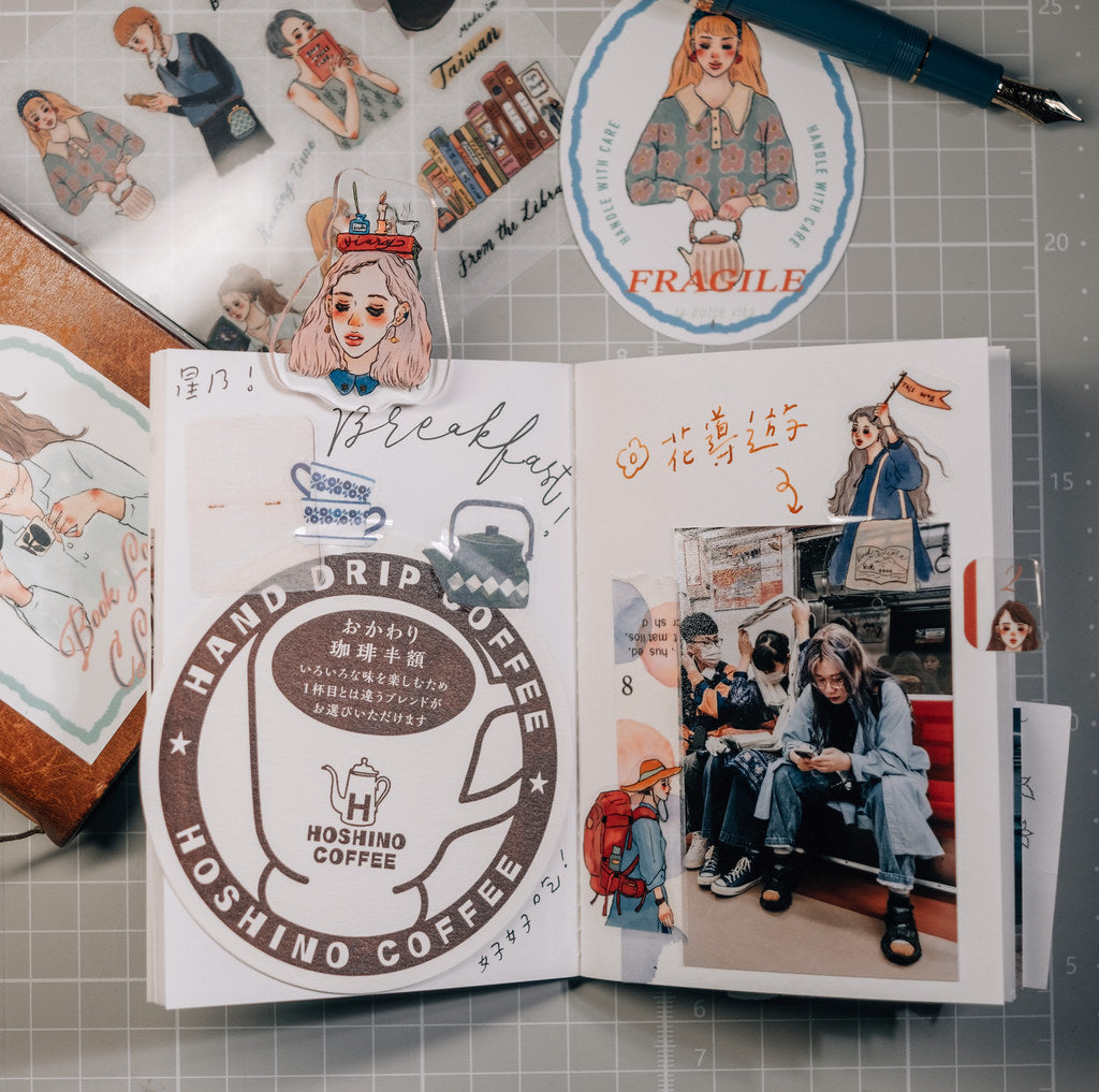 Journal and me | Passport Size Notebook