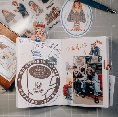 Journal and me | Passport Size Notebook