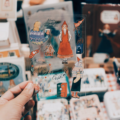 (NEW) LDV Christmas time | Christmas Sticker Sheet (2 Designs)